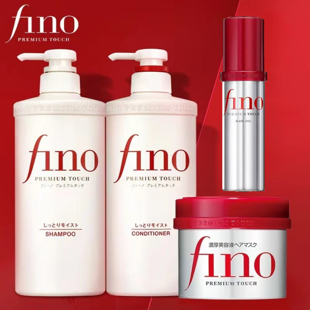 Hair Care Korean Products - Zestaw do pielęgnacji włosów Fino Premium