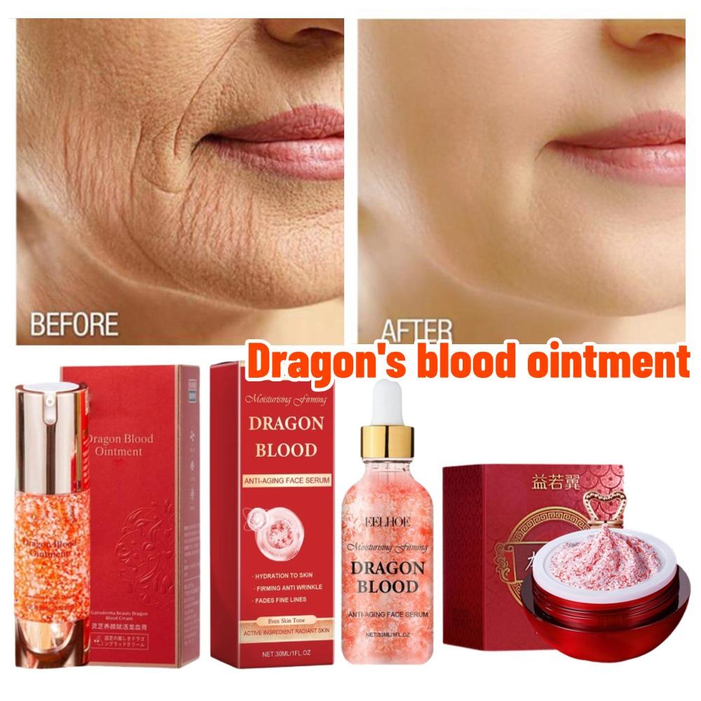 Silk Press Serum - Krem ze smoczej krwi Usuwanie zmarszczek