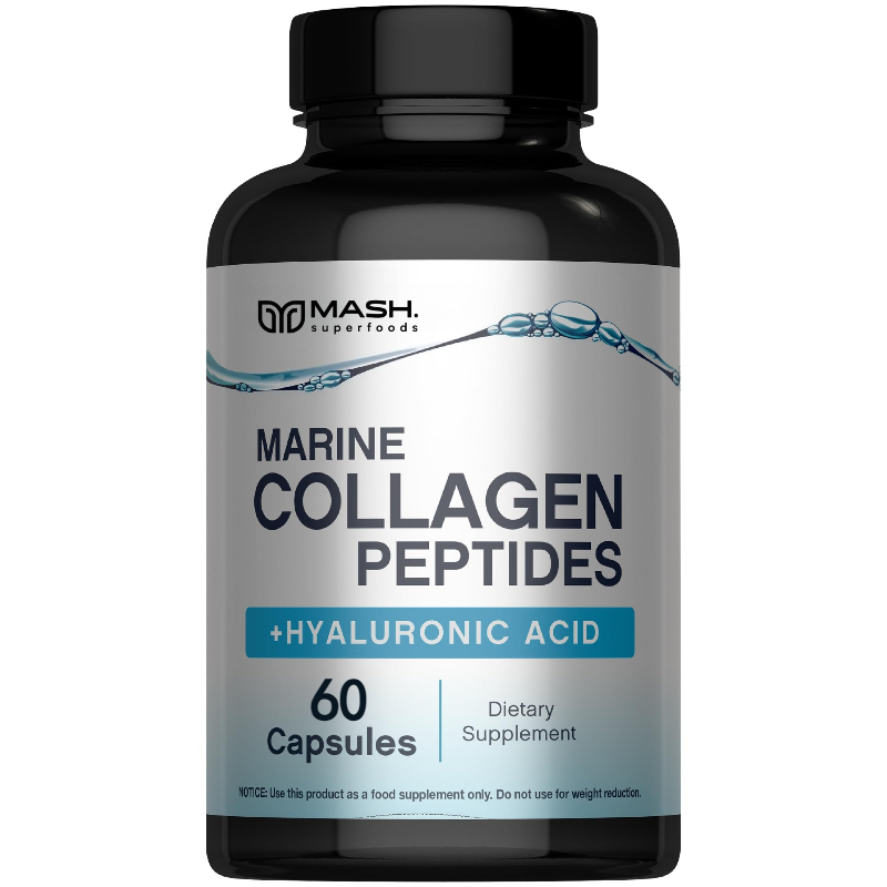 Hair Care Capsule - Kapsułki z kolagenem morskim z kwasem