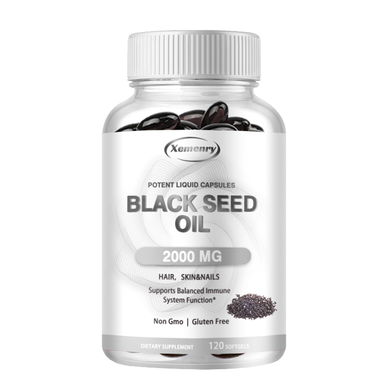 Castor Oil Cold Press - Wegańskie kapsułki z olejkiem z nasion