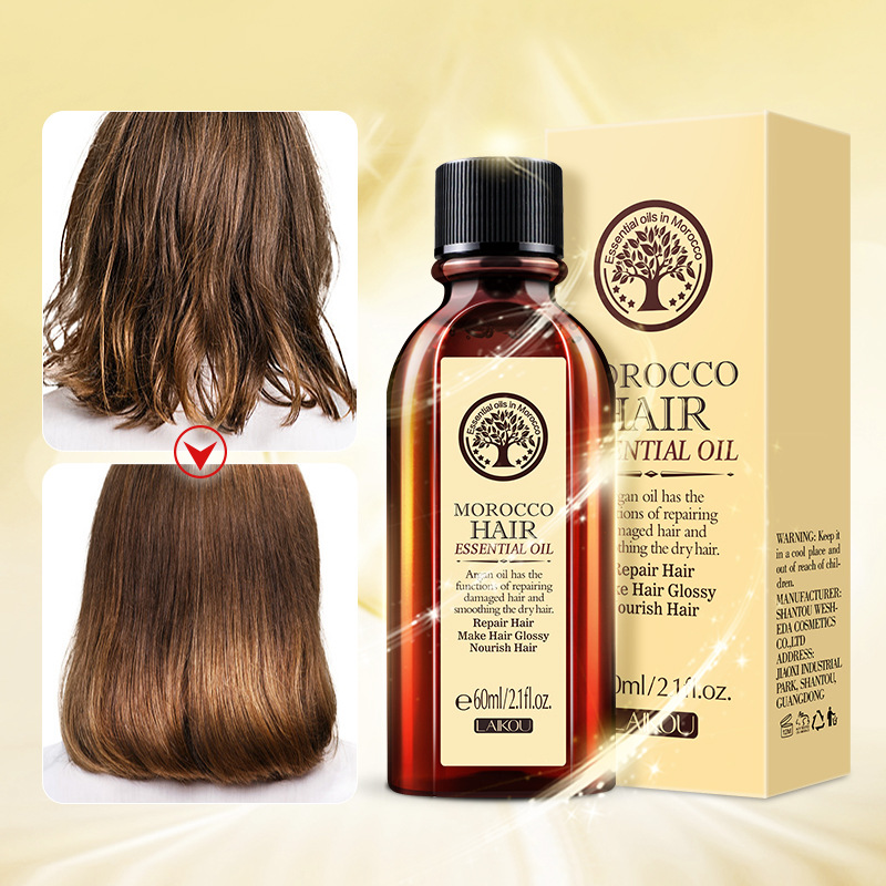 Hair Care Korean Products - 60ML Pielęgnacja włosów Marokański czysty olej
