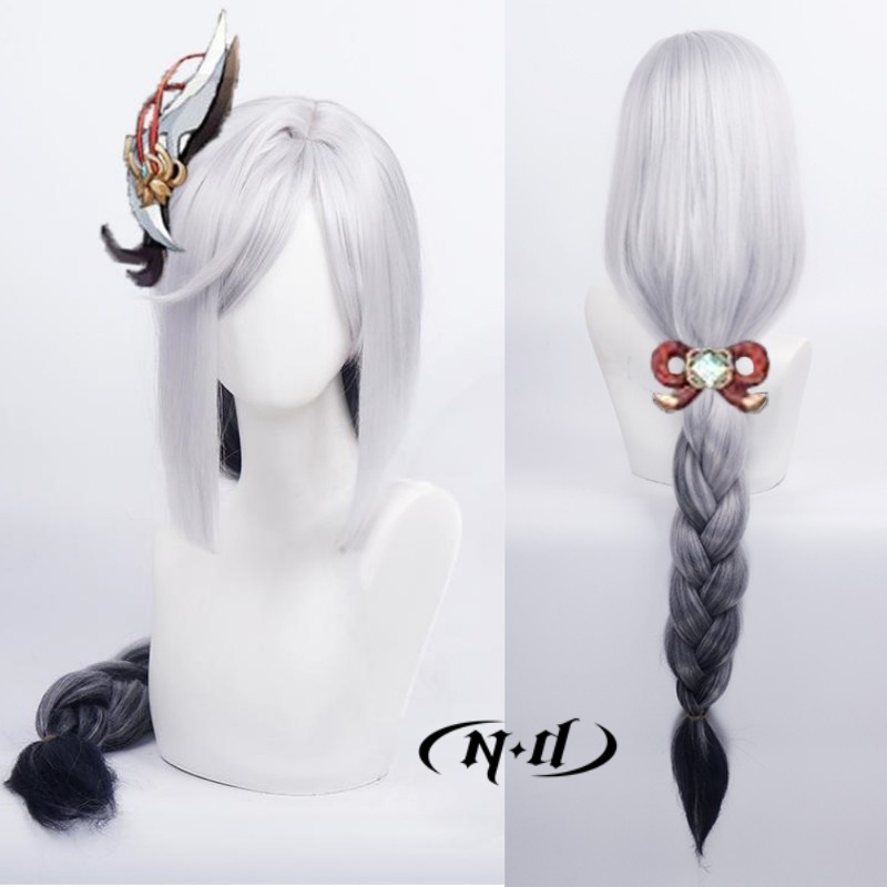 Braiding Hair Kanekalon - Peruki Cosplay ND Shenhe Genshin Impact,