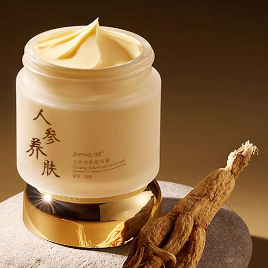 Silk Press Serum - Krem do twarzy z żeń-szeniem chińskim