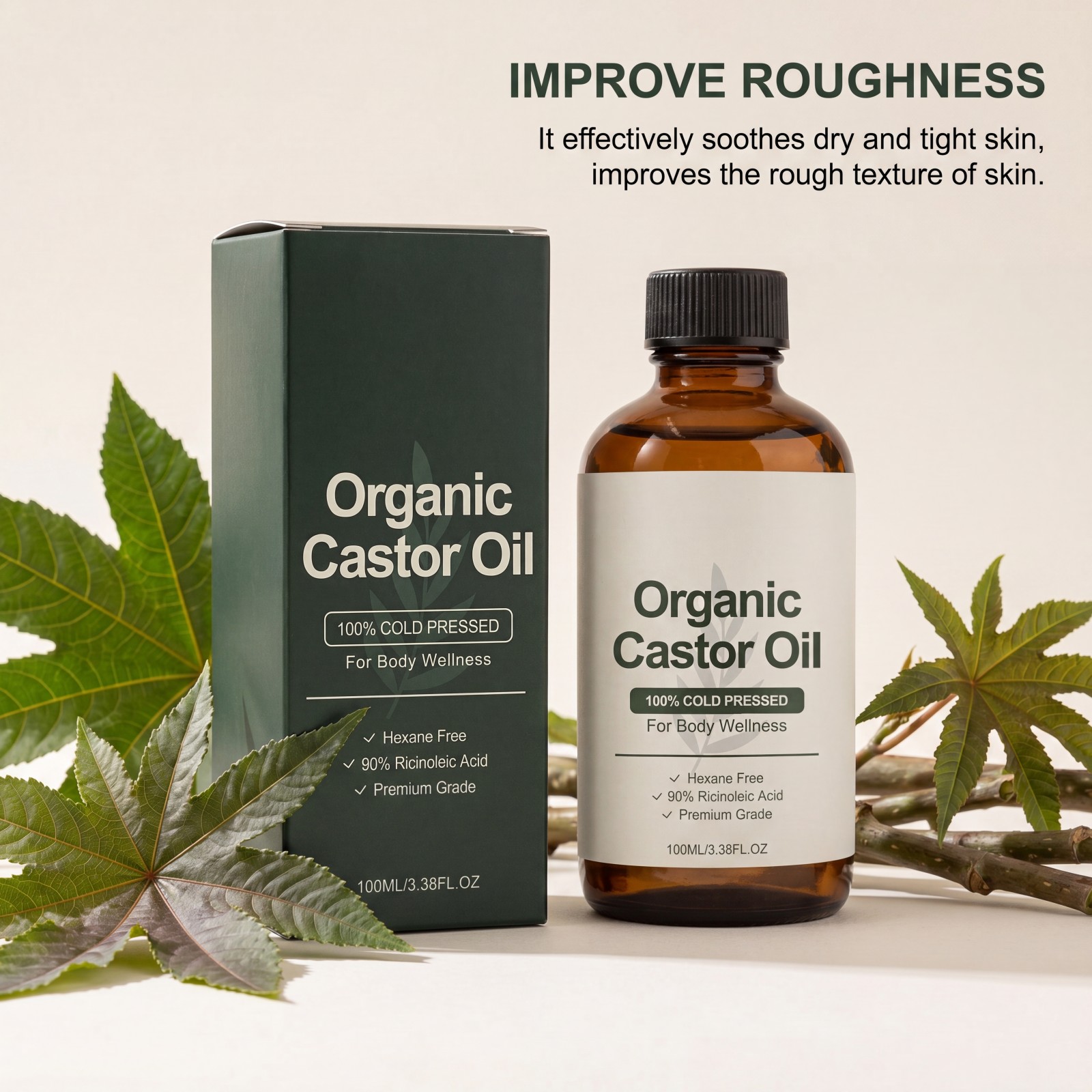 Organiczny olejek do ciała z o – Castor Oil Cold Press recenzja i cena