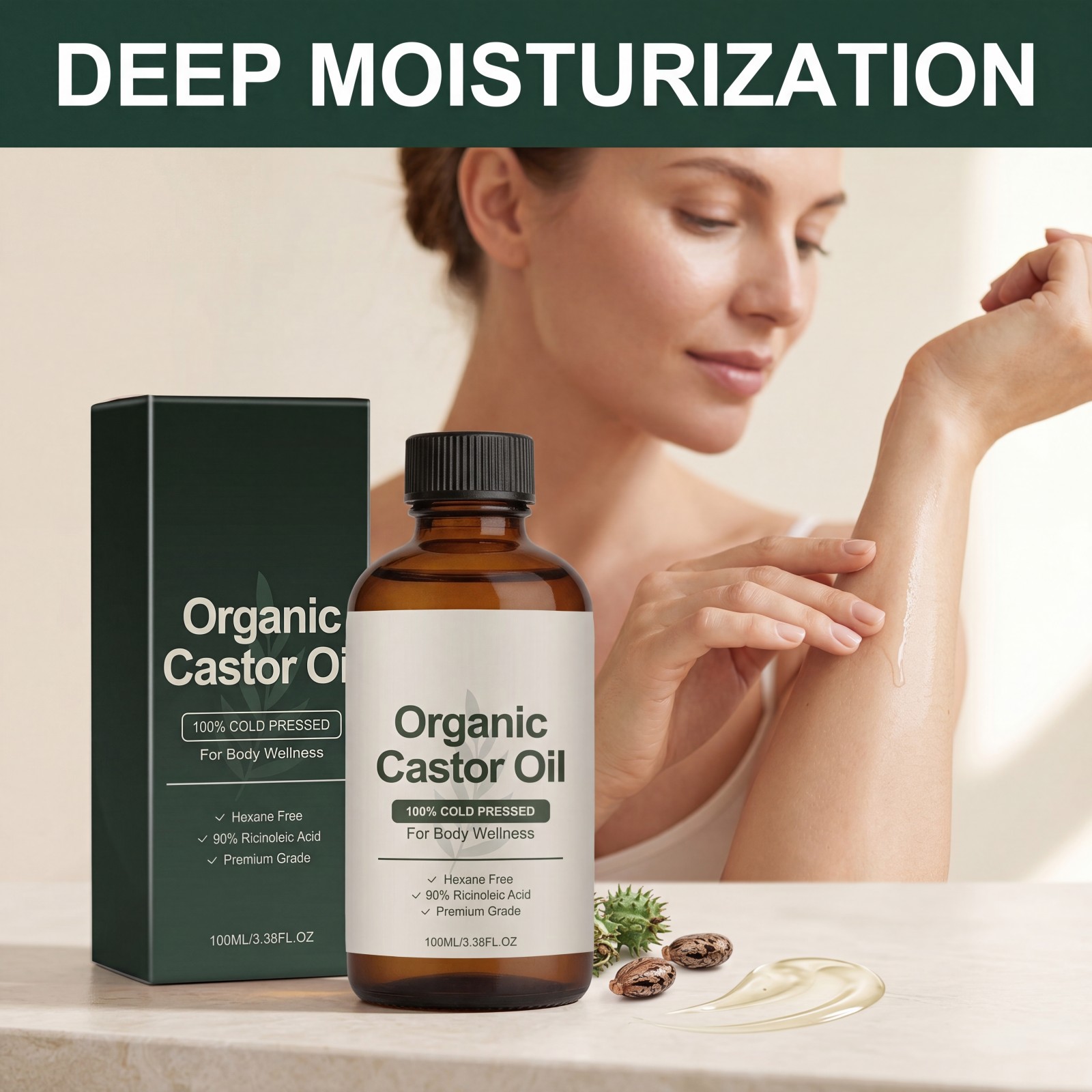 Organiczny olejek do ciała z o – Castor Oil Cold Press recenzja i cena