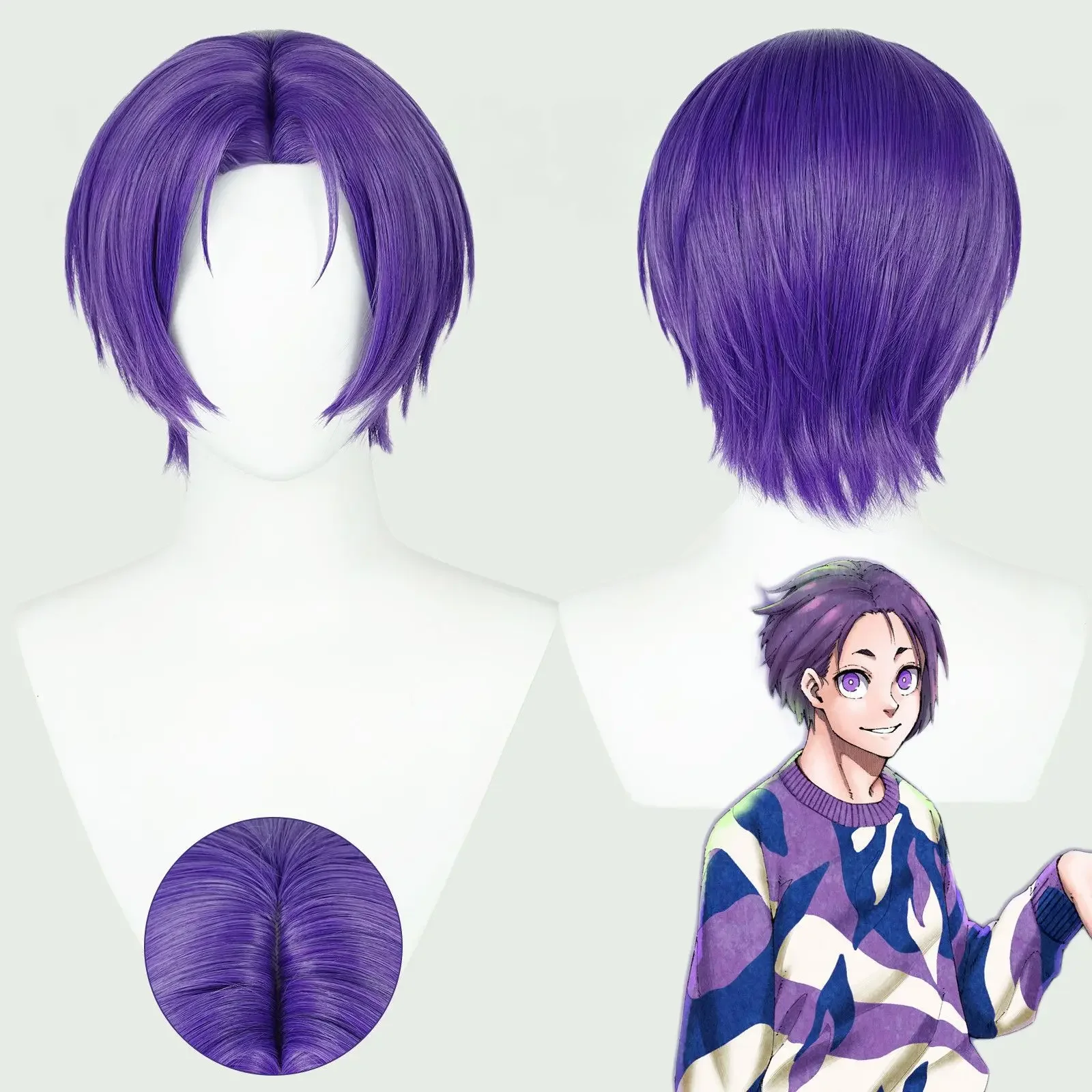 Blue Lock Anime Manga Cosplay  – Braiding Hair Kanekalon recenzja i cena