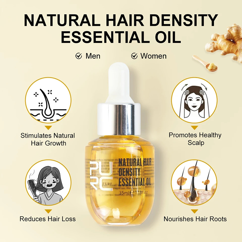 PURC Ginger Hair Growth Oil Fa – Hair Care Herbal Products recenzja i cena