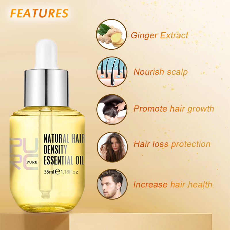 PURC Ginger Hair Growth Oil Fa – Hair Care Herbal Products recenzja i cena