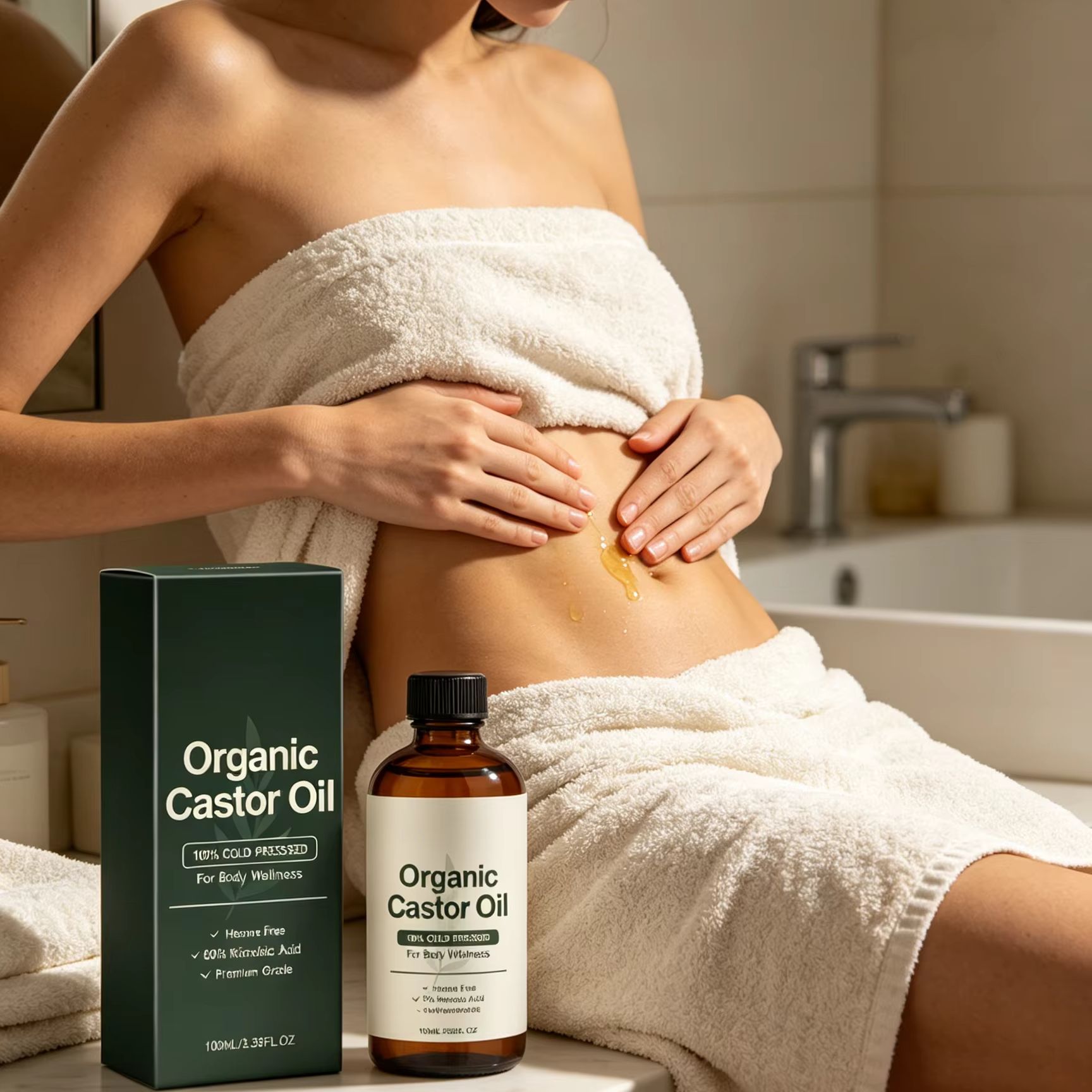Organiczny olej rycynowy tłocz – Castor Oil Cold Press recenzja i cena