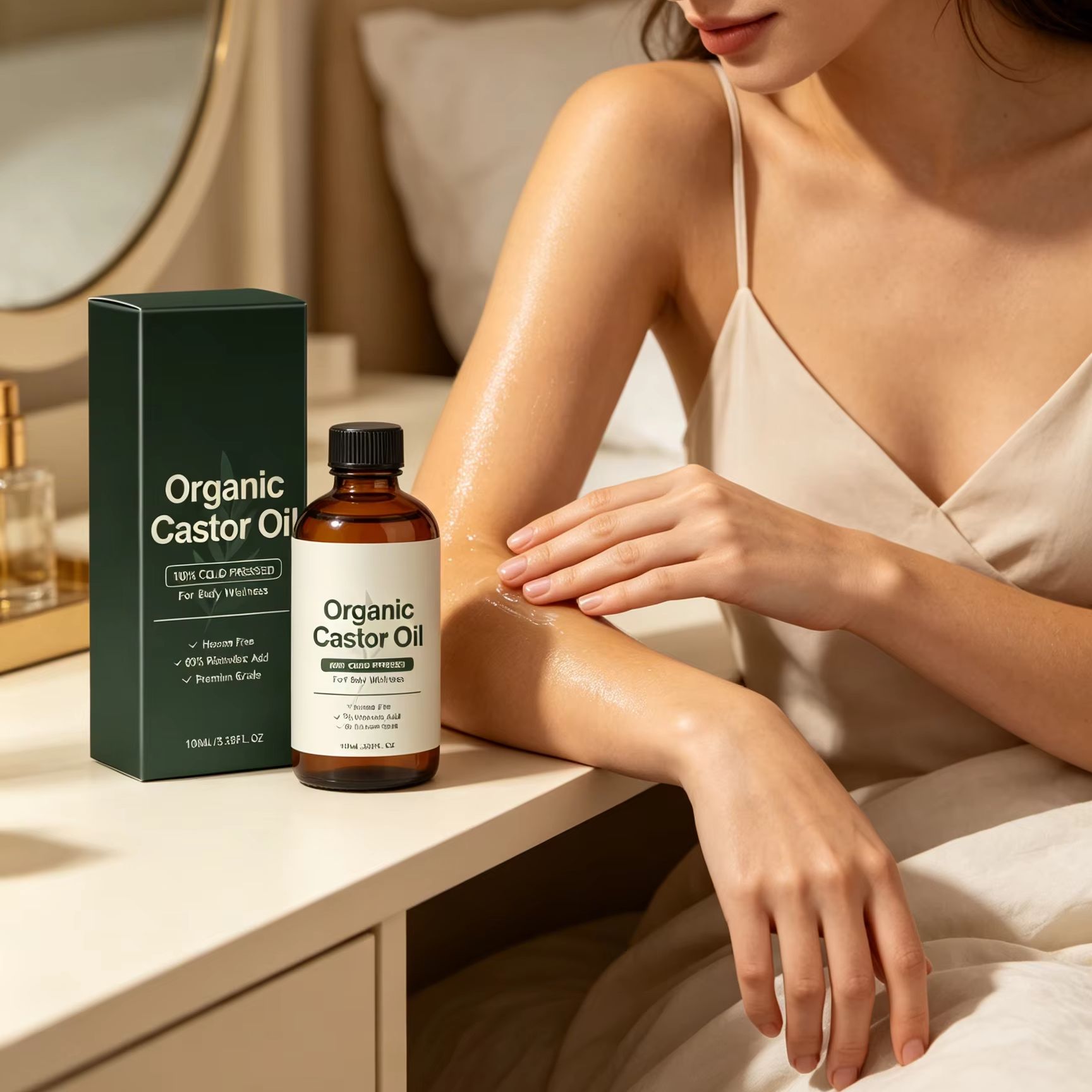 Organiczny olej rycynowy tłocz – Castor Oil Cold Press recenzja i cena