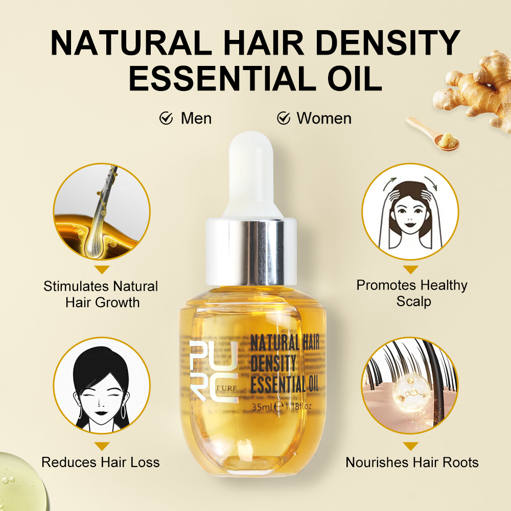 PURC Ginger Essential Produkty – Hair Care Herbal Products recenzja i cena