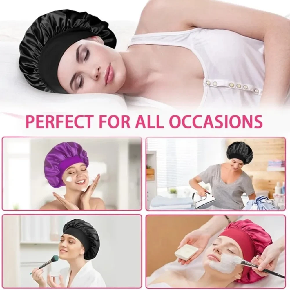 Jedwabna czapka do spania, sat – Satin Hair Bonnet recenzja i cena