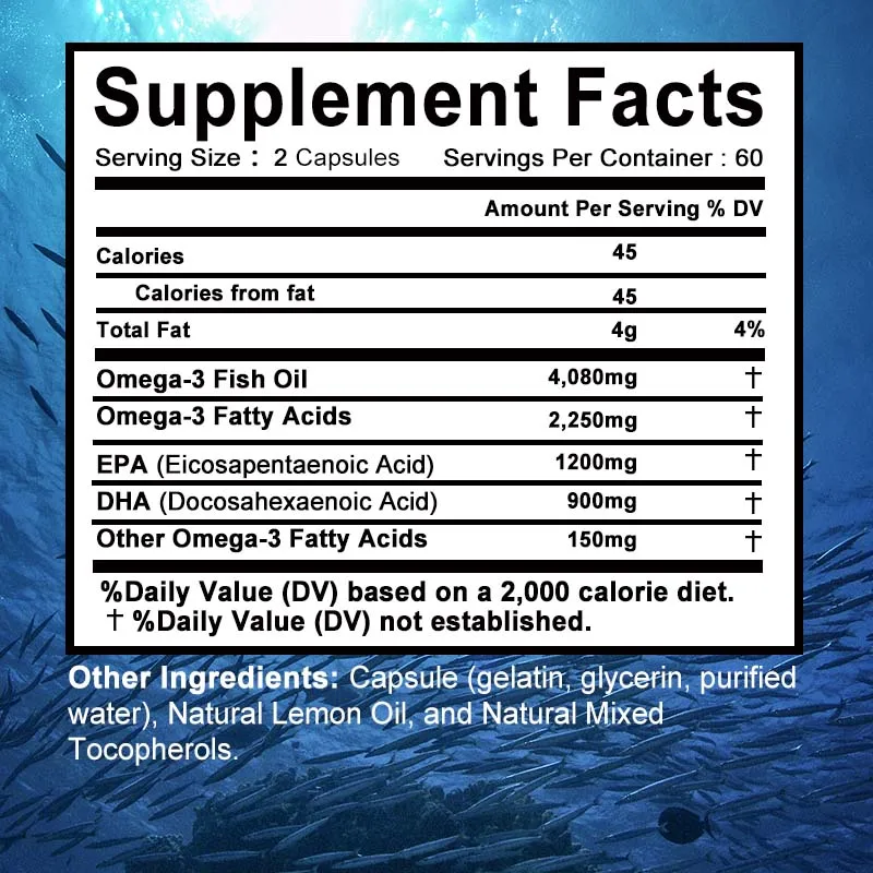 Omega 3 Fish Oil - wspomaga uk – Hair Care Capsule recenzja i cena