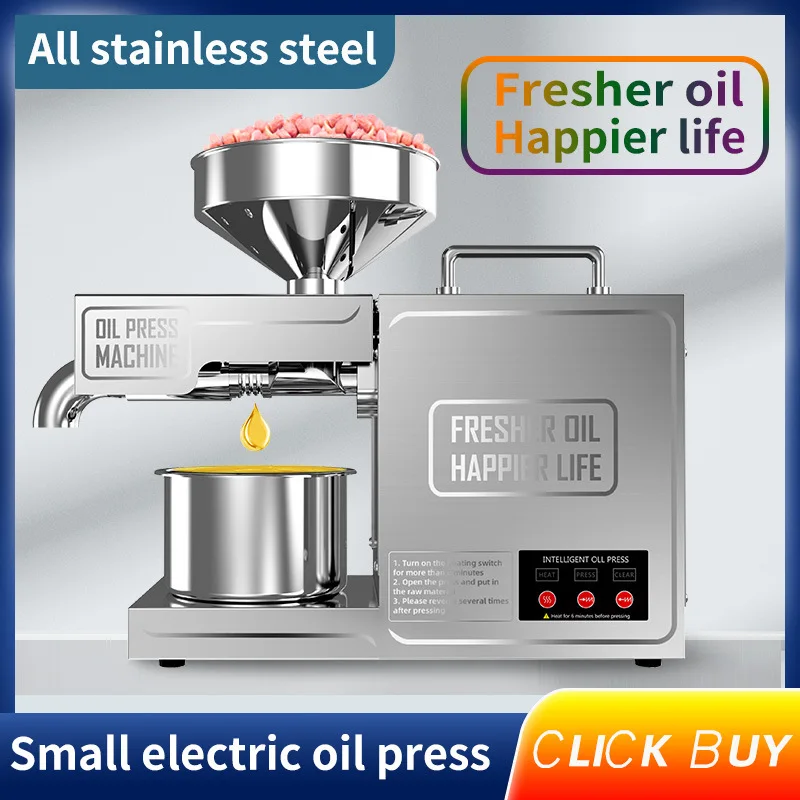 Domowa prasa do oleju tłoczone – Castor Oil Cold Press recenzja i cena