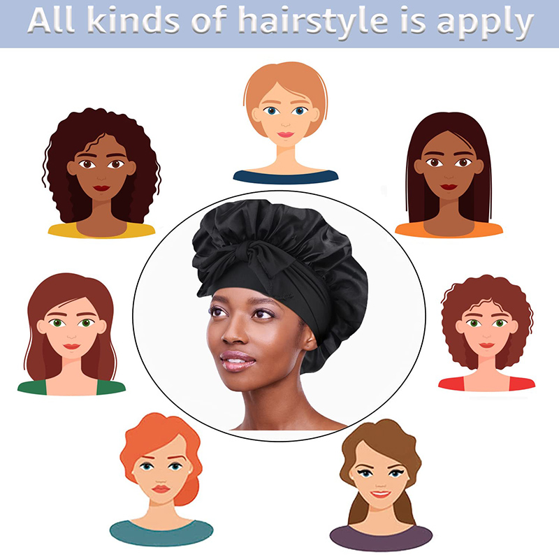 Nowy satynowy czepek do spania – Satin Hair Bonnet recenzja i cena