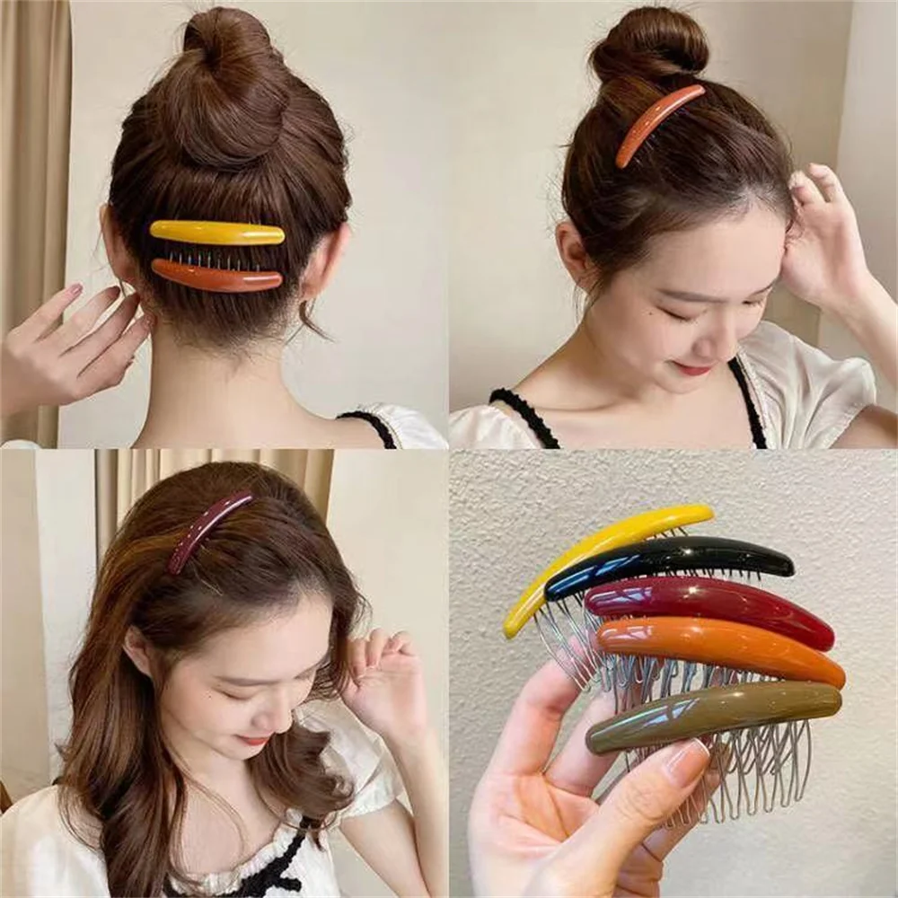 Jednokolorowy damski grzebień  – Hair Care Korean Products recenzja i cena