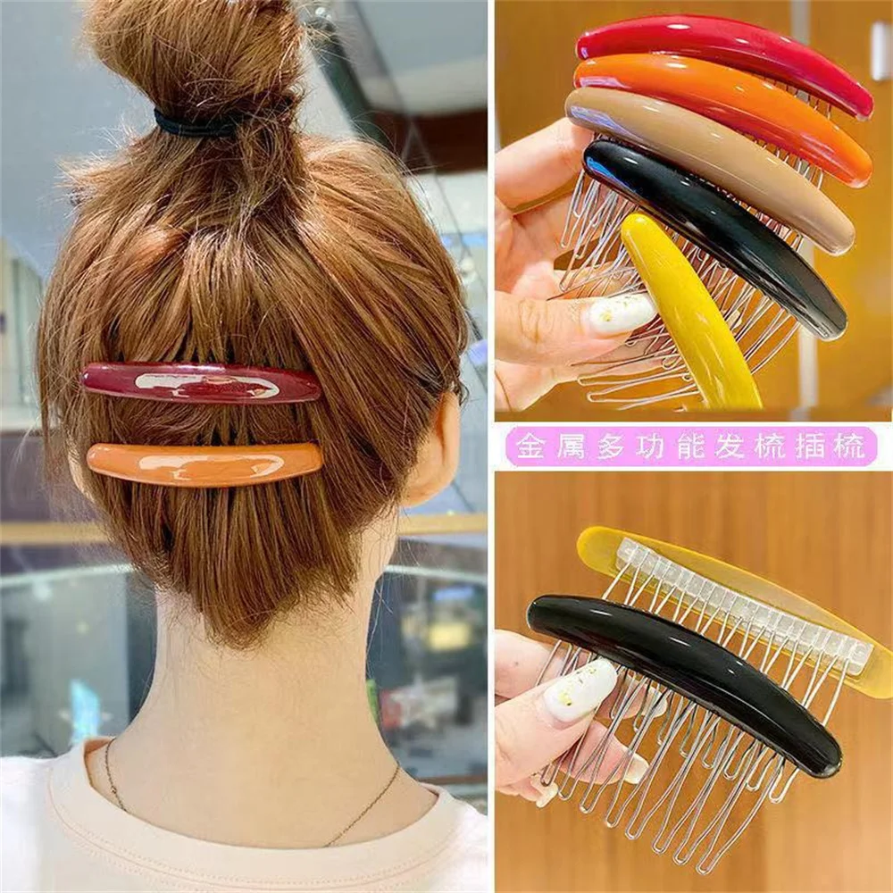 Jednokolorowy damski grzebień  – Hair Care Korean Products recenzja i cena