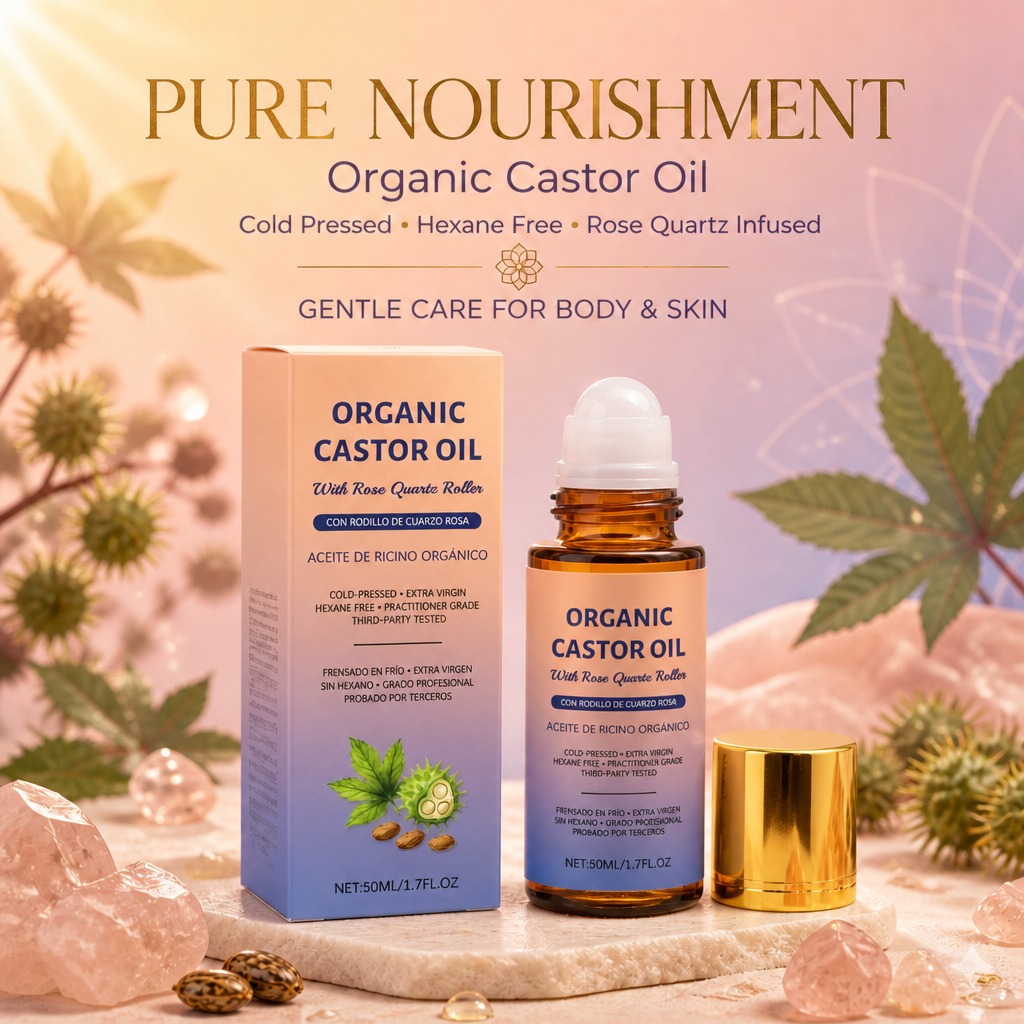 Organiczny olejek rycynowy w r – Castor Oil Cold Press recenzja i cena