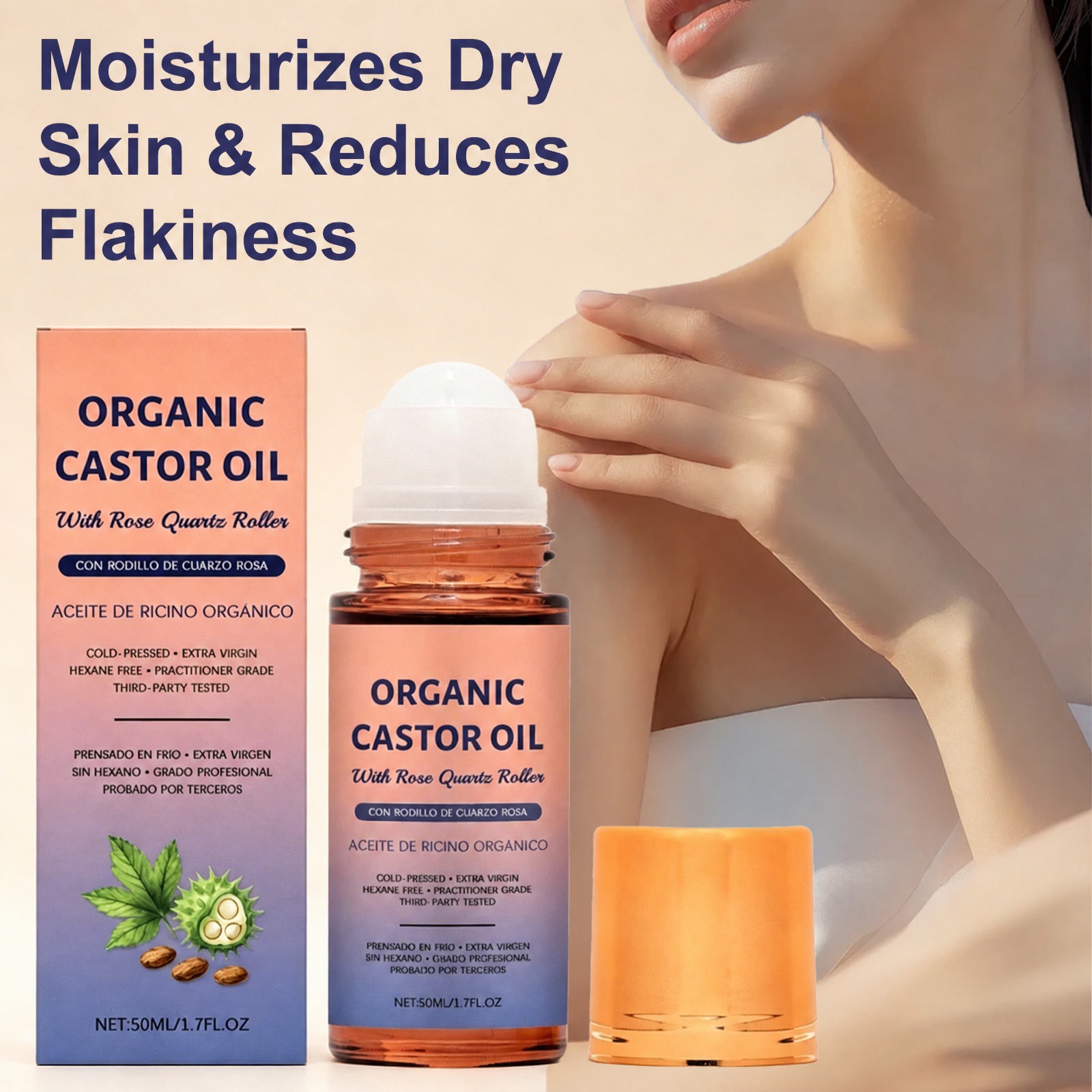 Organiczny olejek rycynowy w r – Castor Oil Cold Press recenzja i cena