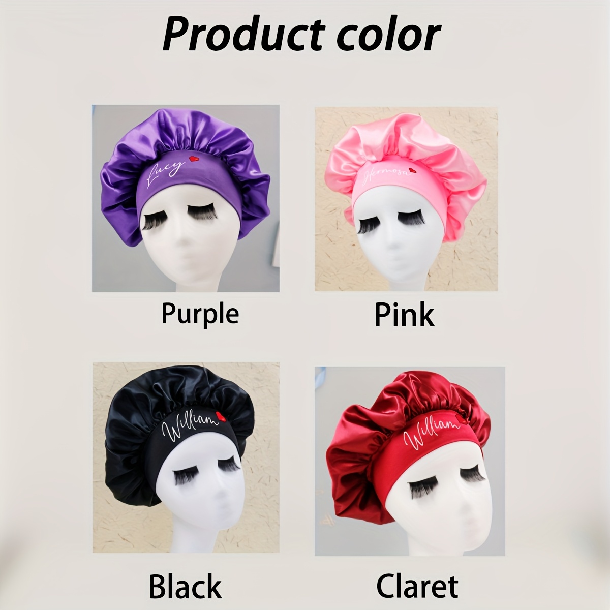 Satynowa czepek do włosów z wł – Satin Hair Bonnet recenzja i cena