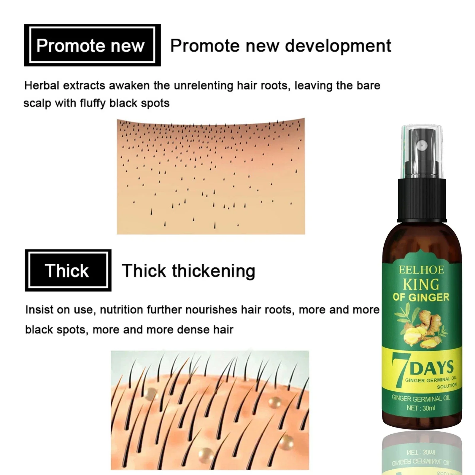 2024 Imbirowe serum na porost  – Hair Care Korean Products recenzja i cena