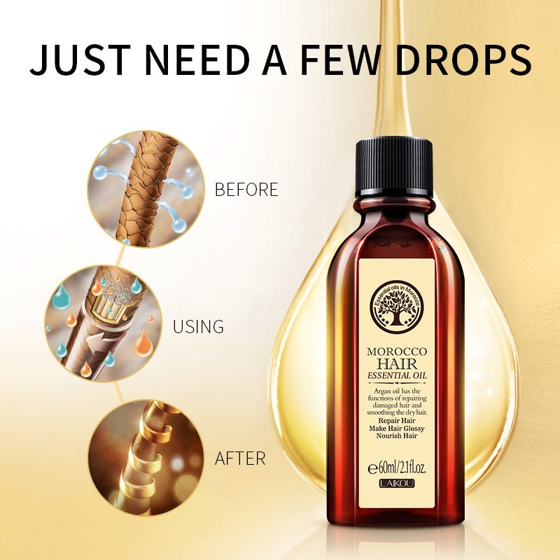 60ML Pielęgnacja włosów Maroka – Hair Care Korean Products recenzja i cena