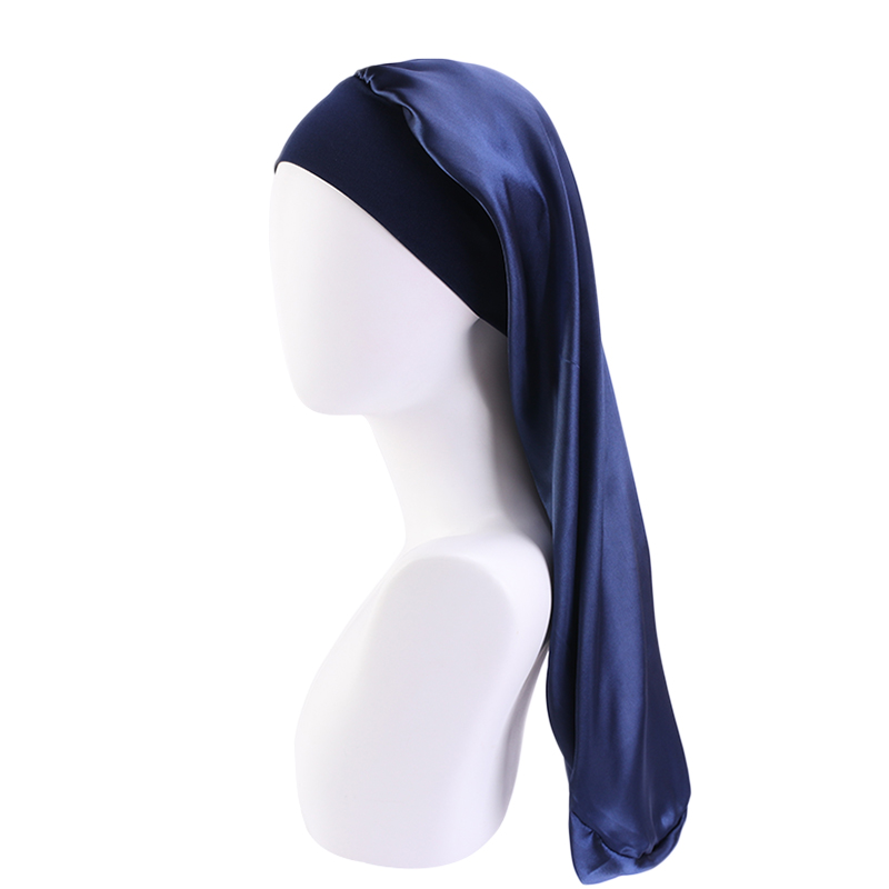 Nowa długa satynowa czapka do  – Satin Hair Bonnet recenzja i cena