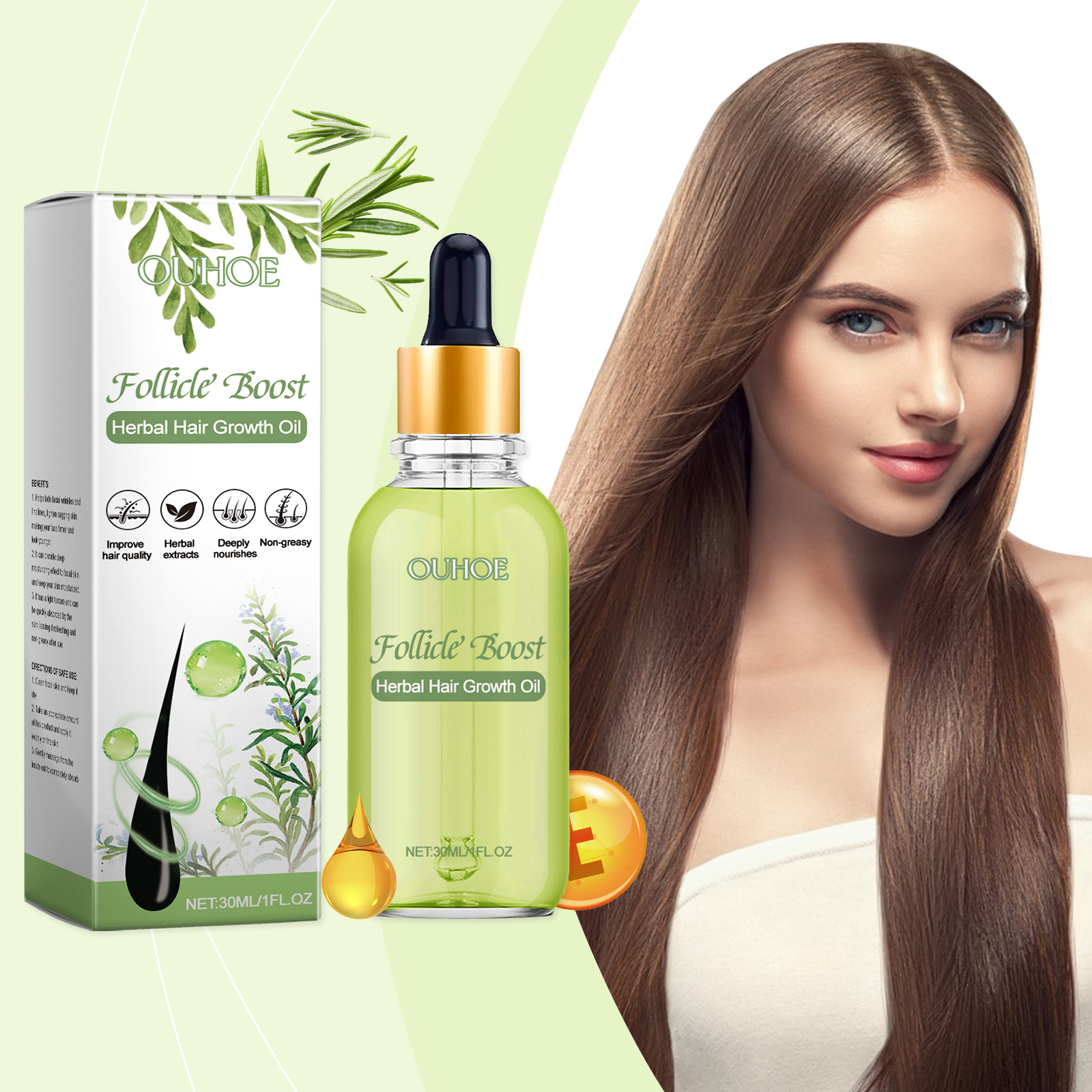 Olejek ziołowy na porost włosó – Hair Care Herbal Products recenzja i cena