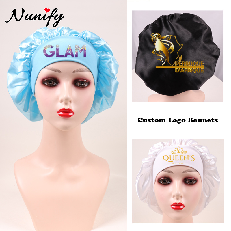 10 szt. Satynowych czepeków z  – Satin Hair Bonnet recenzja i cena