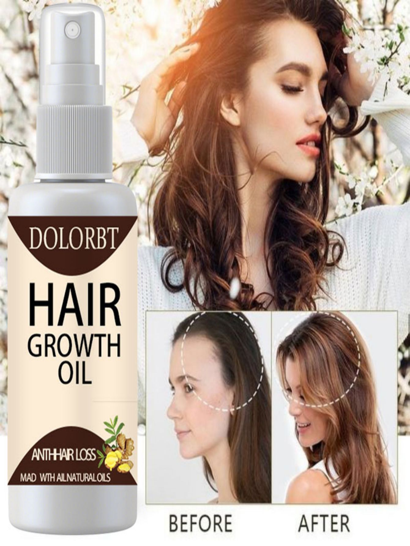 Olejek na porost włosów w spra – Hair Care Herbal Products recenzja i cena