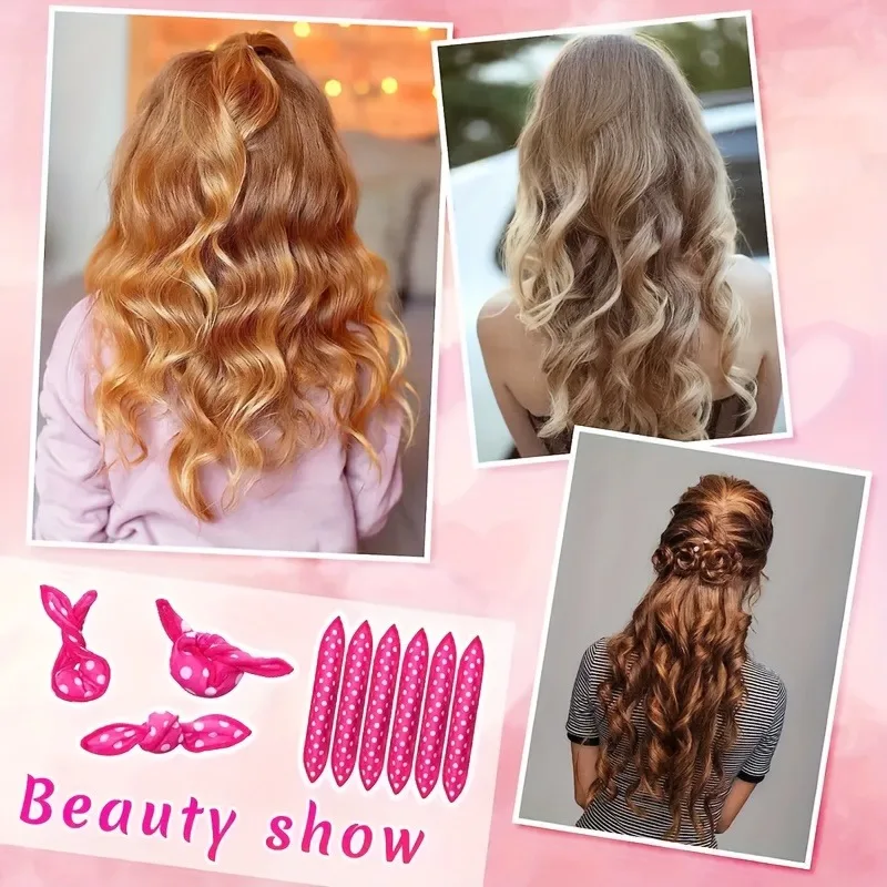 Zestaw 11 wałków do włosów bez – Satin Hair Bonnet recenzja i cena