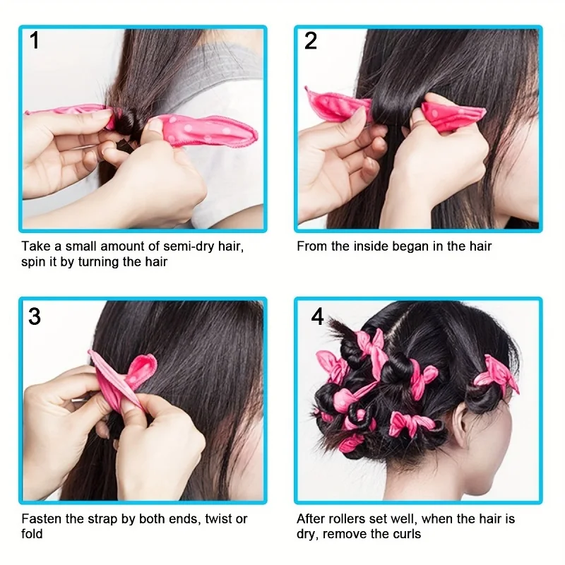 Zestaw 11 wałków do włosów bez – Satin Hair Bonnet recenzja i cena