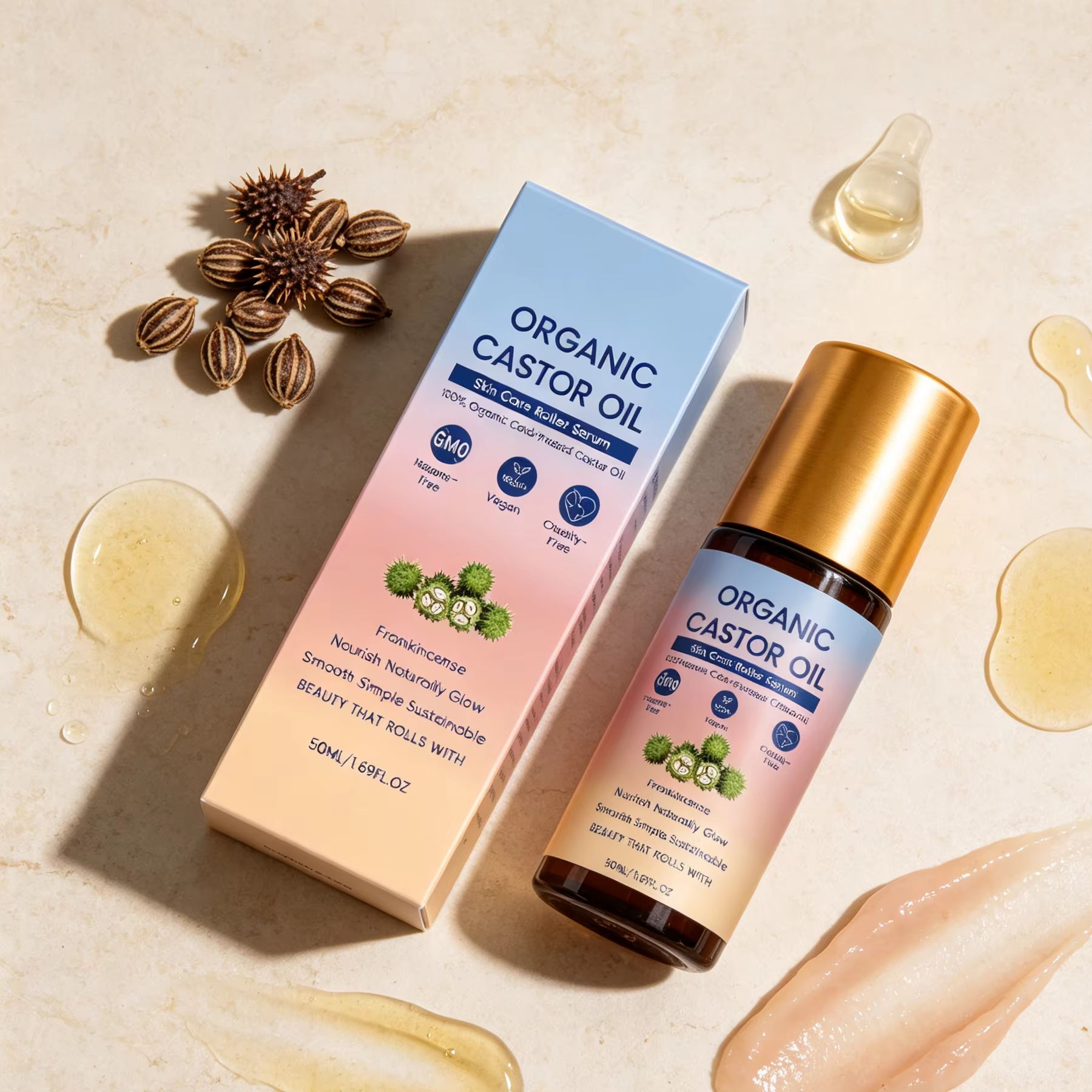 Organiczny olej rycynowy w rol – Castor Oil Cold Press recenzja i cena