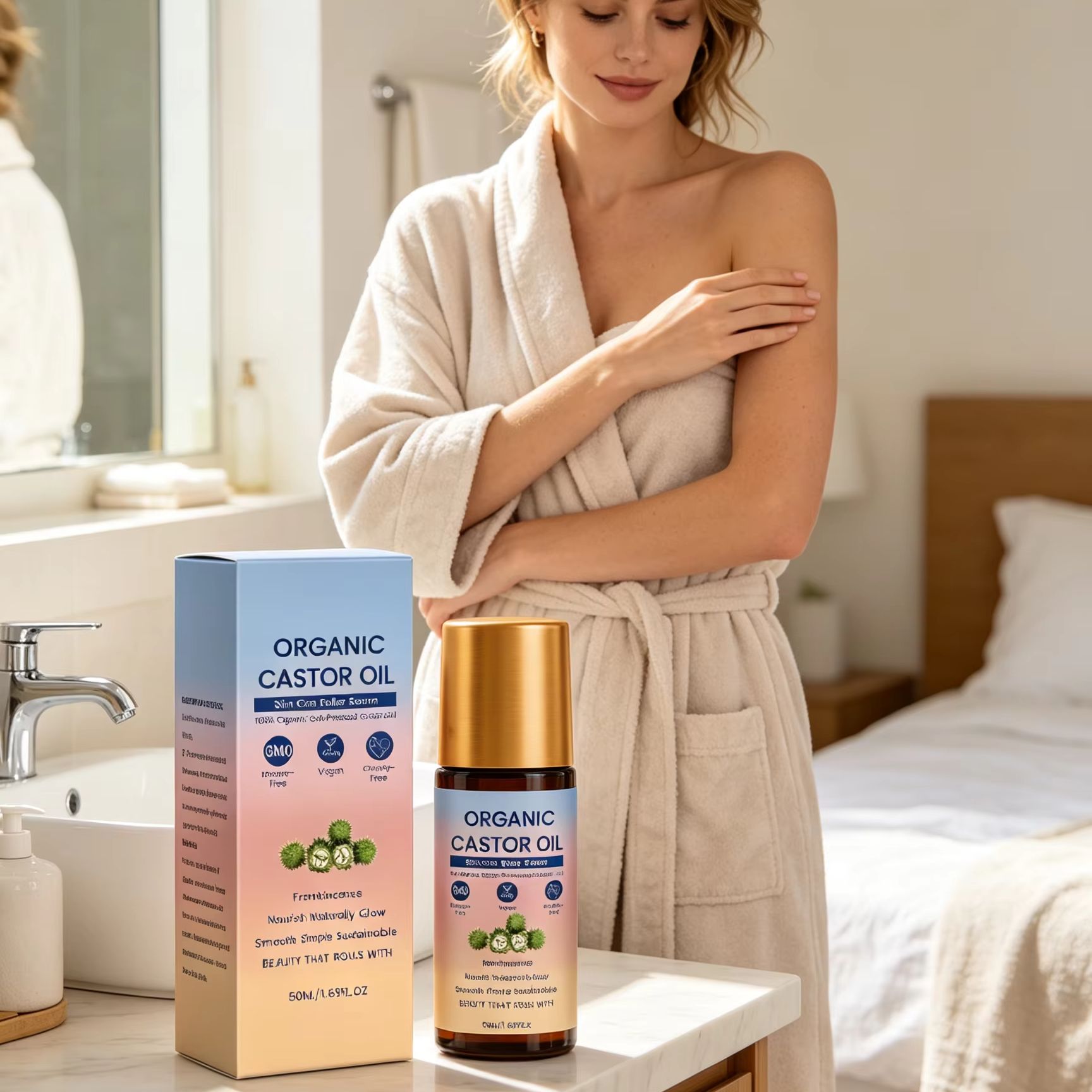 Organiczny olej rycynowy w rol – Castor Oil Cold Press recenzja i cena